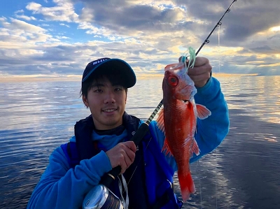 アカムツ　深海魚　マリンライセンスロイヤル　船舶免許　ボート免許　西野さん　清野さん　深海魚ハンター