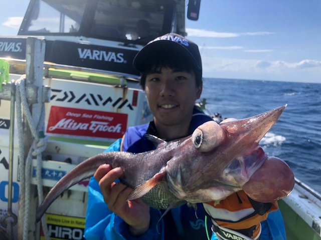 トウジン　エドアブラザメ　サメ　東京和釣り　葉山釣り　深海魚　マリンライセンスロイヤル　深海魚ハンター