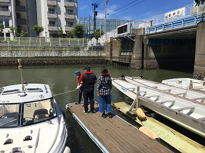 東京　船舶免許取得体験会　操船セミナー　マリンライセンスロイヤル東京