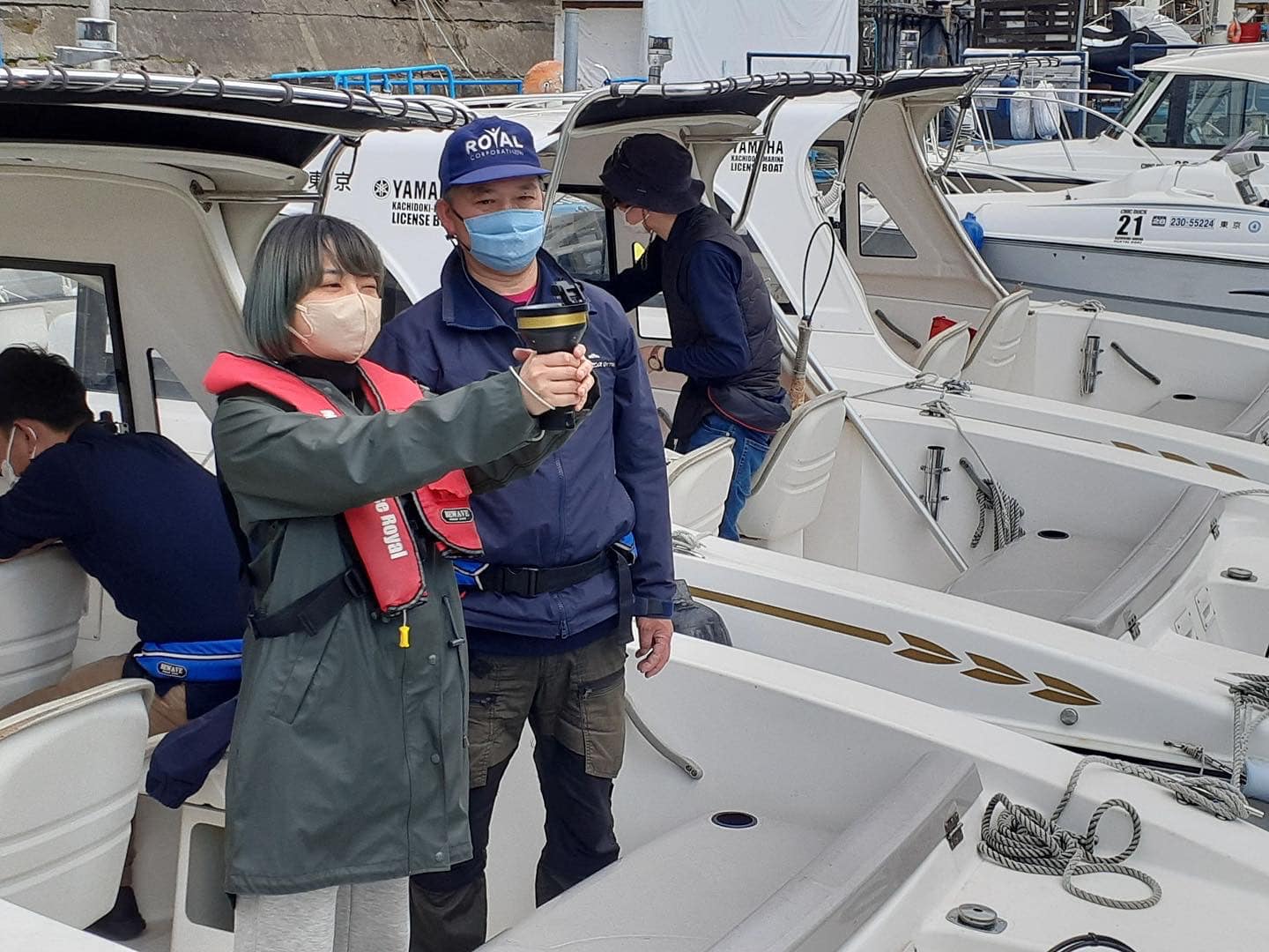 小型t船舶免許東京　船舶免許東京　マリンライセンスロイヤル東京　船舶免許講習風景