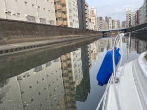 操船セミナー　マリンライセンスロイヤル東京　船の練習　操船練習