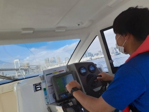 船舶免許東京　マリンライセンスロイヤル東京　船舶免許教習風景