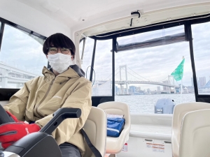 船舶免許東京　教習風景　マリンライセンスロイヤル東京