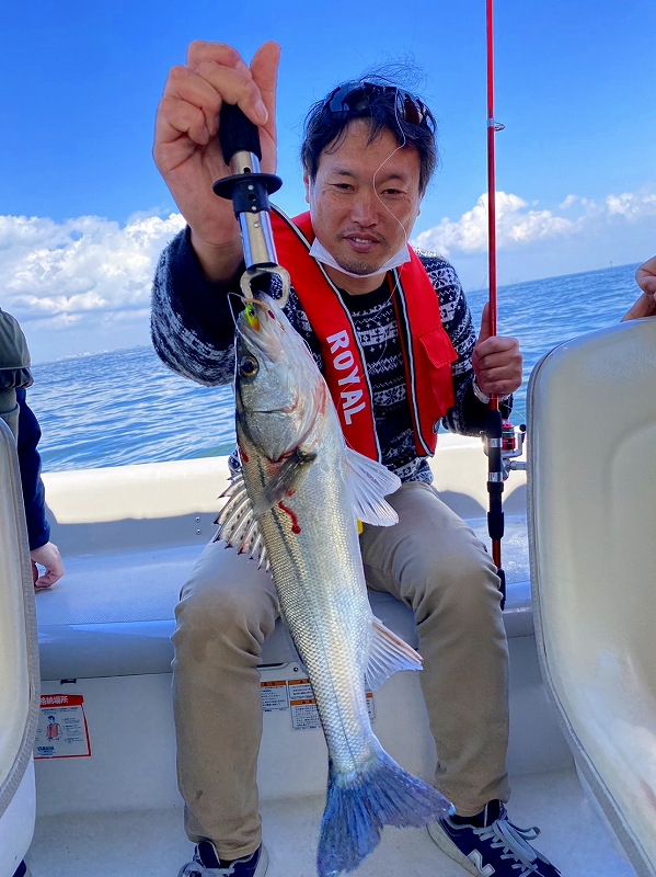 東京湾シーバスカップ　シーバス　マリンライセンスロイヤル東京