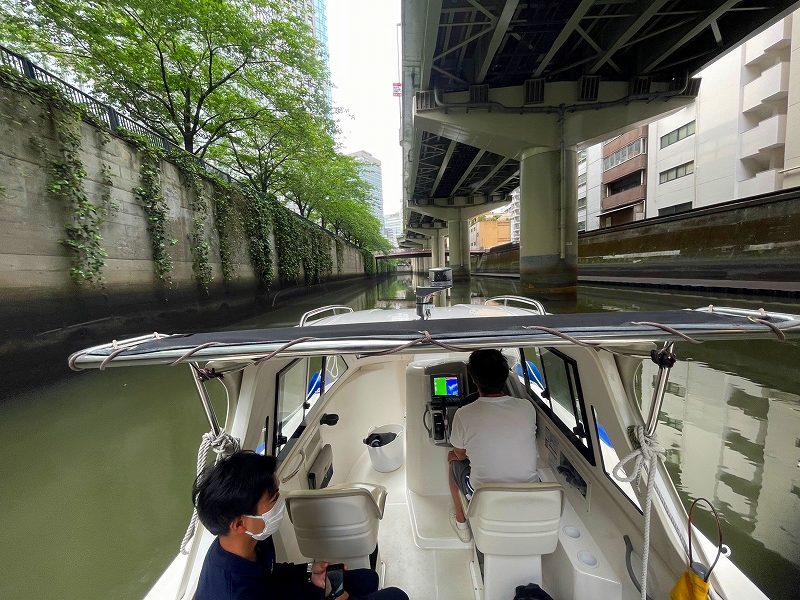 日本橋　操船セミナー　マリンライセンスロイヤル東京