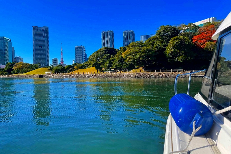 浜離宮　操船セミナー　マリンライセンスロイヤル東京