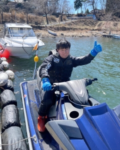 ジェットスキー免許河口湖　水上バイク免許河口湖　マリンライセンスロイヤル東京　特殊小型船舶免許