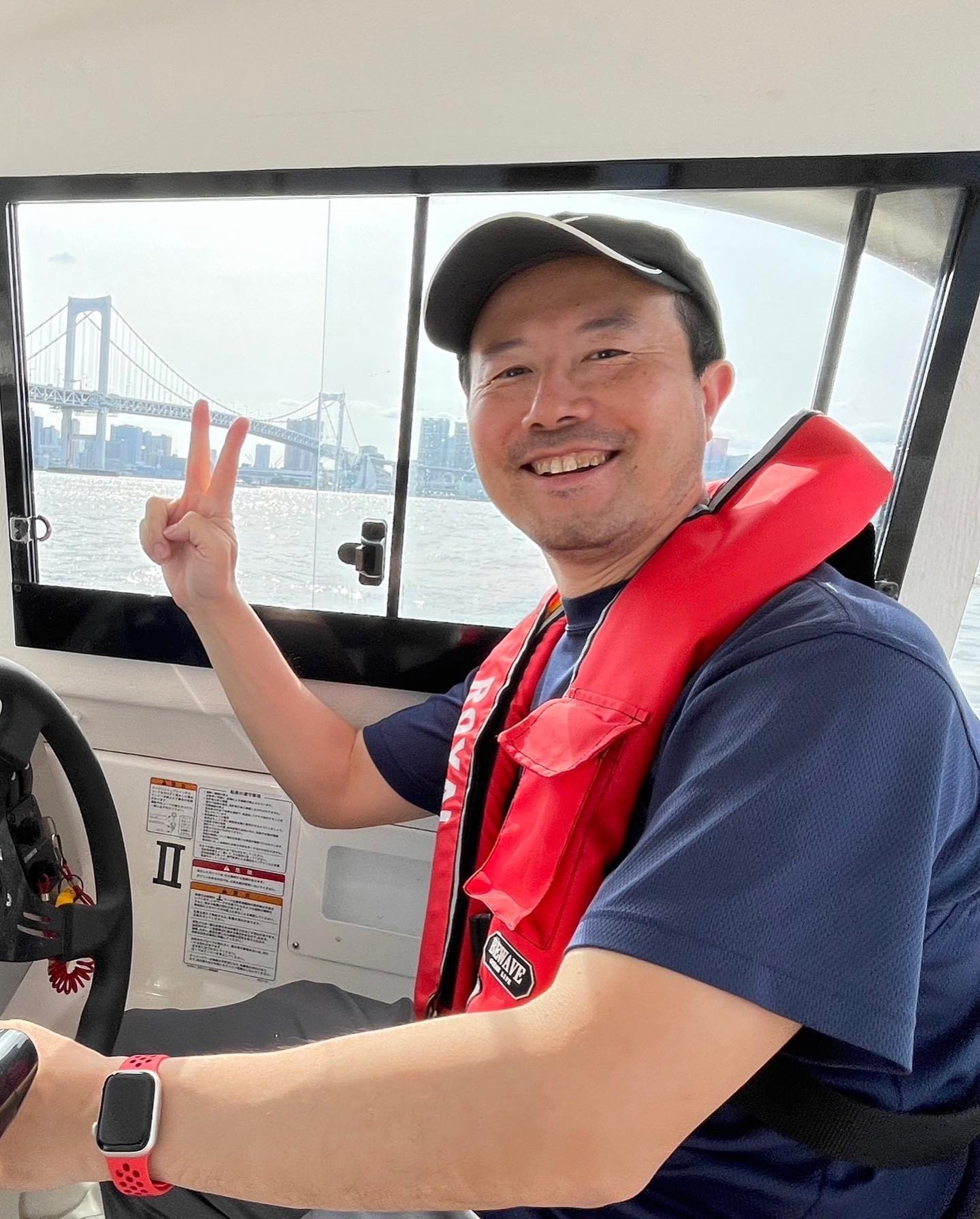 マリンライセンスロイヤル東京　船舶免許　教習風景　小型船舶免許　船免許