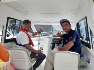 船舶免許東京　マリンライセンスロイヤル東京　船舶免許　教習風景　たのしい