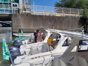船舶免許東京　マリンライセンスロイヤル東京　船舶免許　教習風景　たのしい
