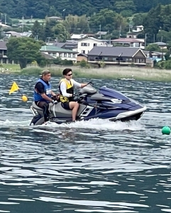 ジェットスキー免許河口湖　マリンライセンスロイヤル東京　水上バイク免許河口湖