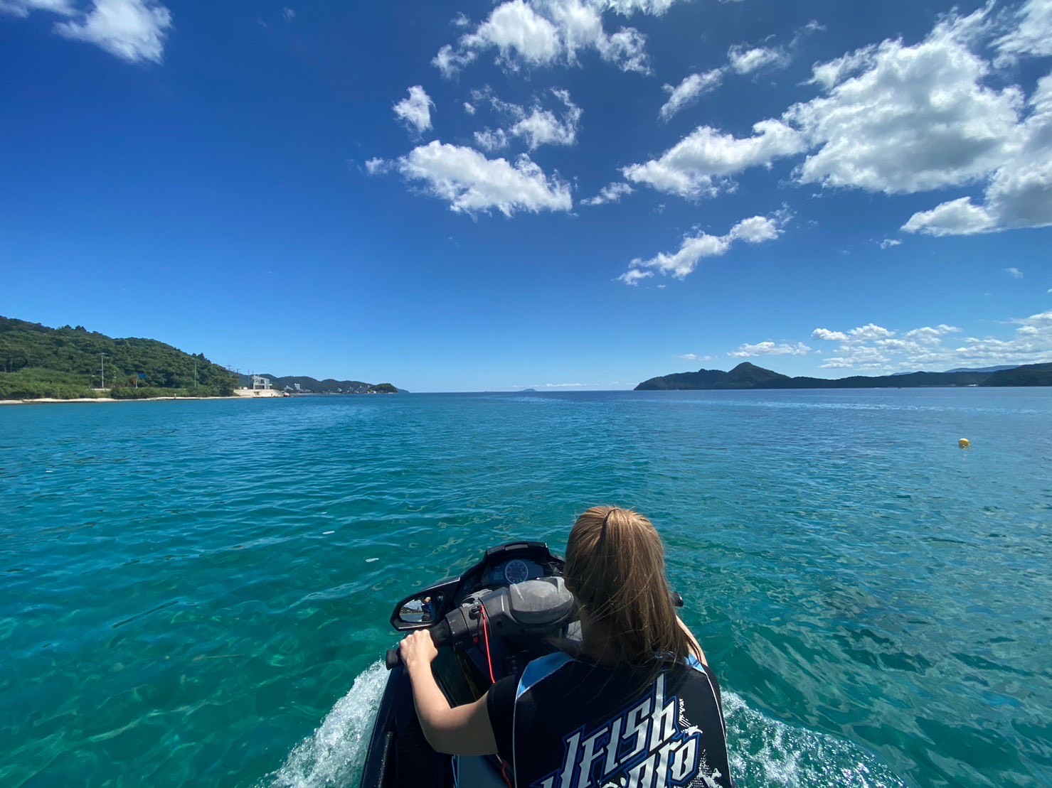 水上バイクの教習風景2