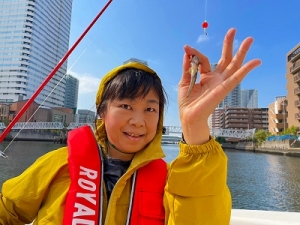 東京ハゼ釣り大会　マリンライセンスロイヤル東京　船舶免許　ハゼ