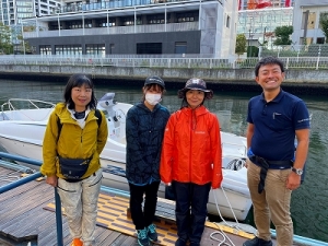 東京ハゼ釣り大会　マリンライセンスロイヤル東京　船舶免許　ハゼ