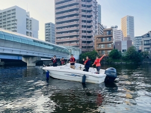 東京ハゼ釣り大会　マリンライセンスロイヤル東京　船舶免許　ハゼ