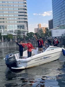 東京ハゼ釣り大会　マリンライセンスロイヤル東京　船舶免許　ハゼ