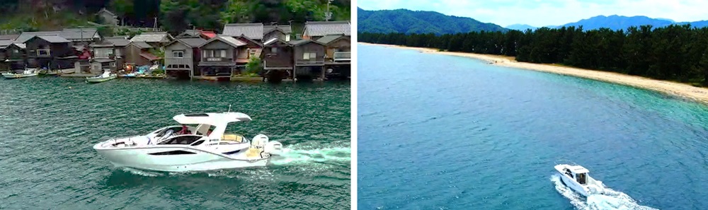 舞鶴湾でプレミアムクルージング