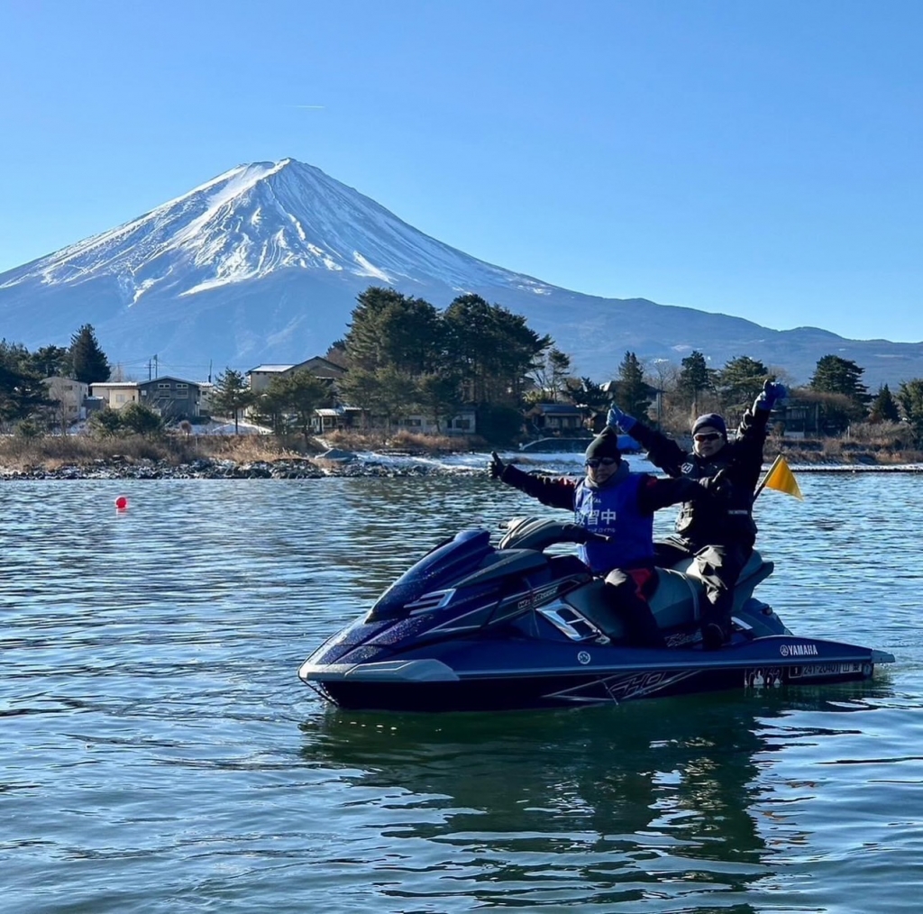 ジェットスキー免許河口湖