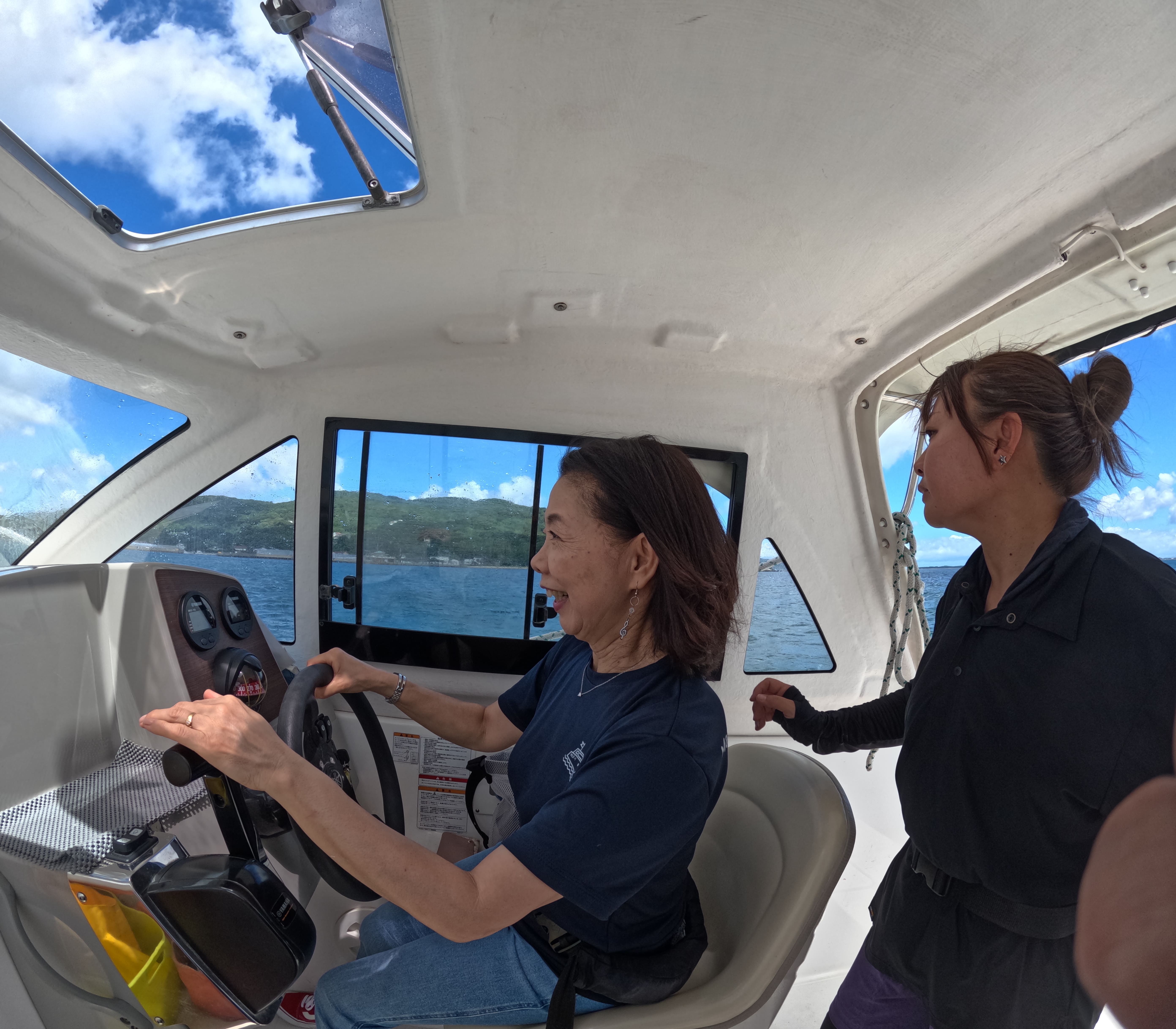ボート免許 福岡教室での教習風景④