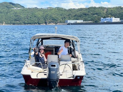 船舶免許の教習風景②(長崎サンセットマリーナ)