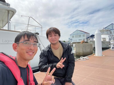西福岡マリーナマリノアでの船舶免許 教習風景