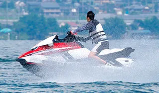 ジェットスキーの写真