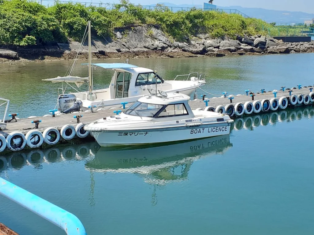 マリンライセンスロイヤル清水会場（三保マリーナ）の風景写真