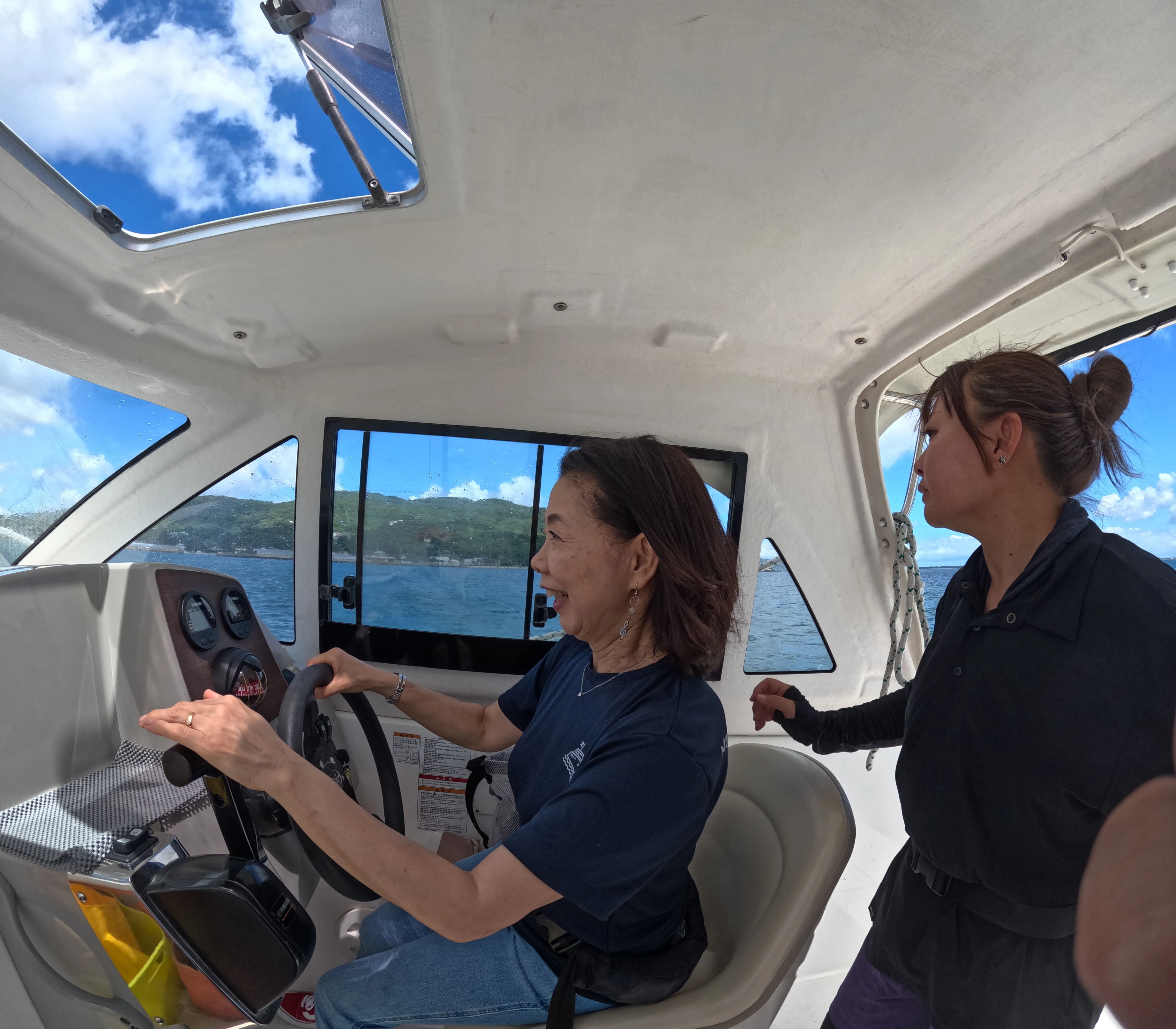 マリンライセンスロイヤル福岡　ボート免許　教習風景④