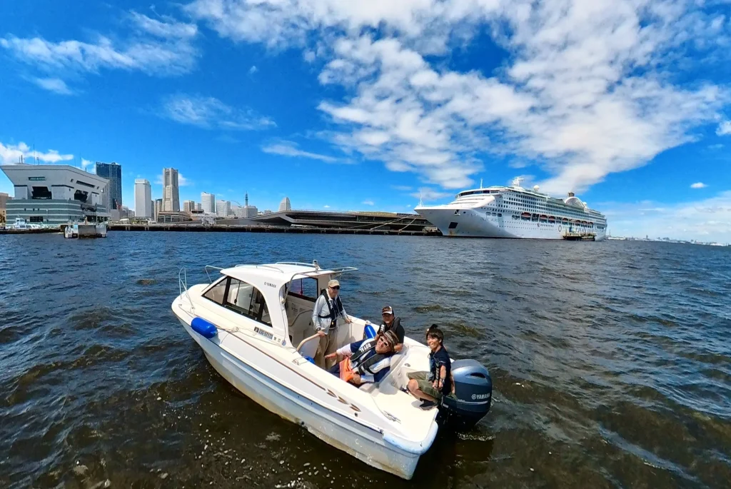 横浜ロングクルーズ操船セミナー　マリンライセンスロイヤル　操船セミナー
