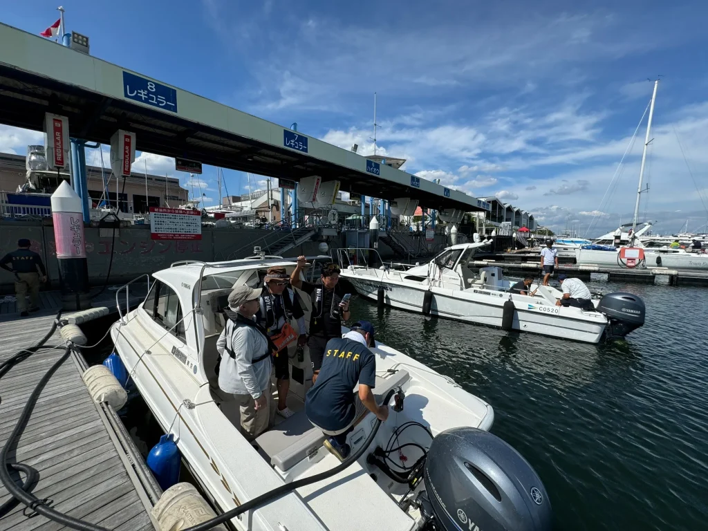 横浜ロングクルーズ操船セミナー　マリンライセンスロイヤル　操船セミナー