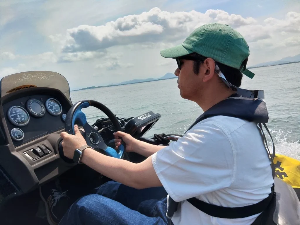 琵琶湖教室　講習風景①