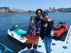 マリンライセンスロイヤル大阪 実技風景の写真④