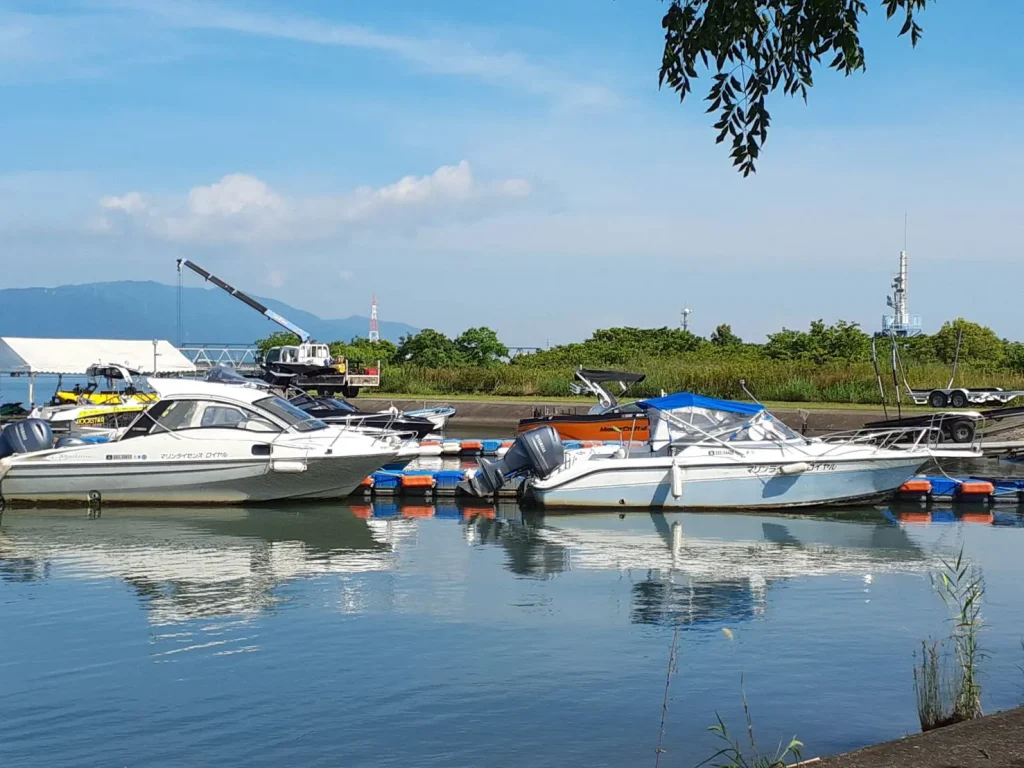 マリンライセンスロイヤル 長良川教室 教習艇 小型船舶免許
