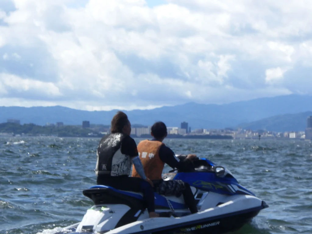 ジェットスキー免許の教習風景②