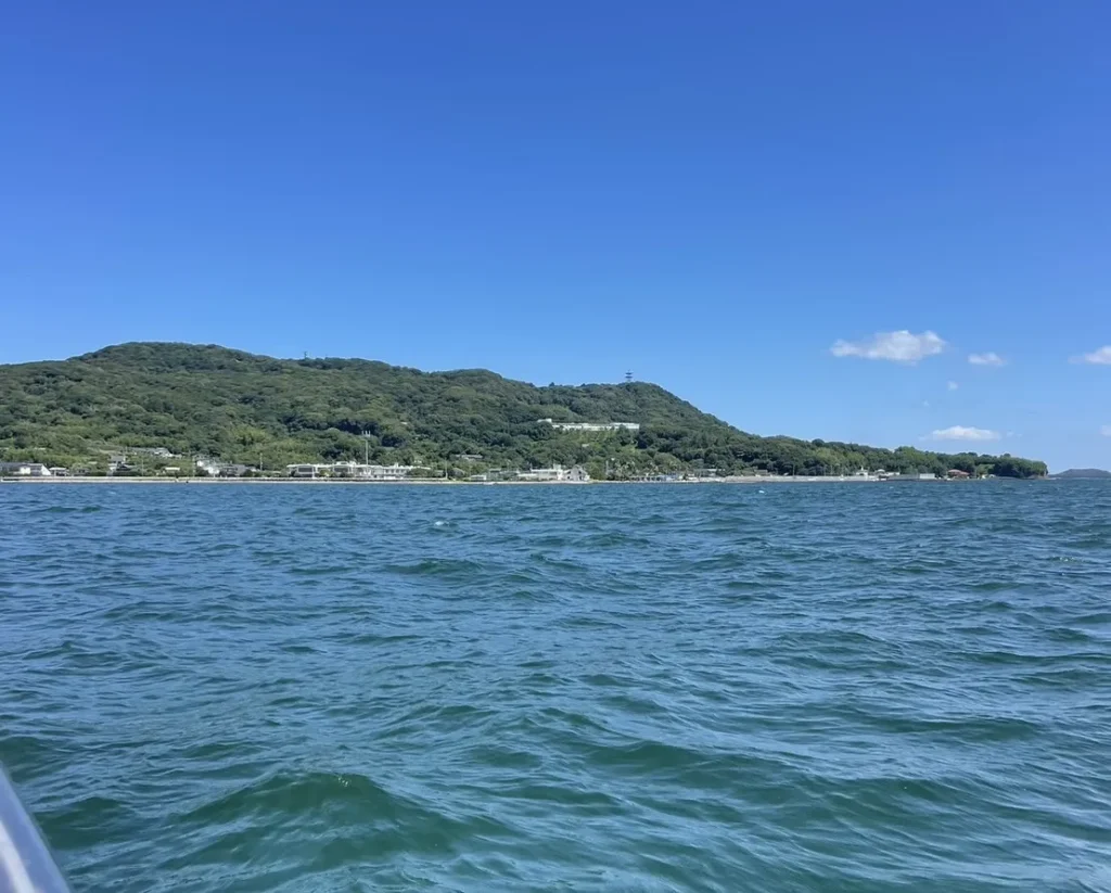 操船セミナー　能古島コースの写真①　マリンライセンスロイヤル福岡