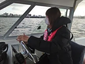 マリンライセンスロイヤル 神戸教室 教習風景⑥