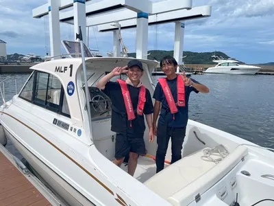 船舶免許 マリンライセンスロイヤル福岡 教習風景②