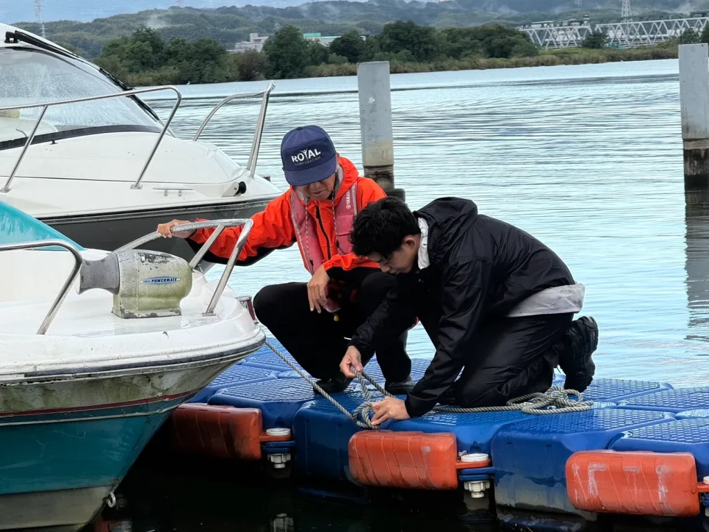 マリンライセンスロイヤル名古屋 教習風景