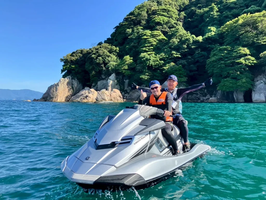 宮津教室　ジェットスキー免許教習の写真