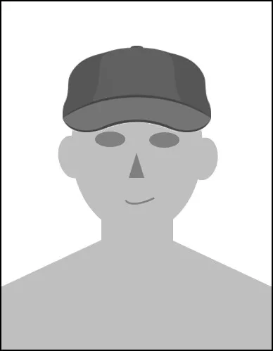 証明写真NG 帽子やマスクを着用している