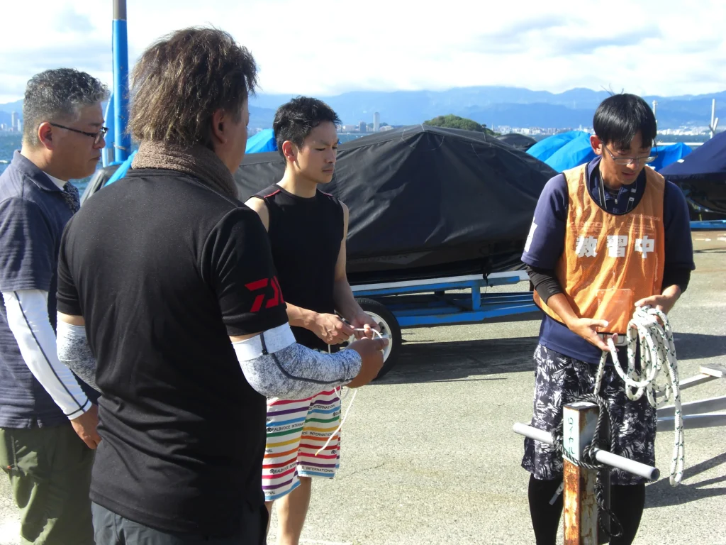 船舶免許　教習の風景①