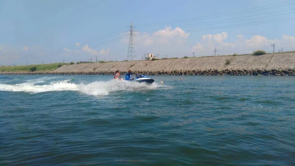 ジェットスキー免許　加古川教室　教習風景②