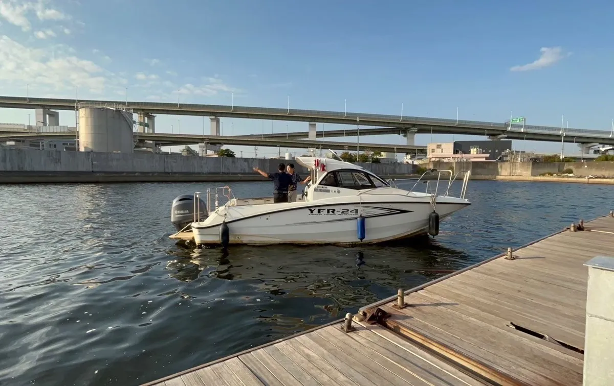 神戸ランチクルーズセミナー｜離着岸練習