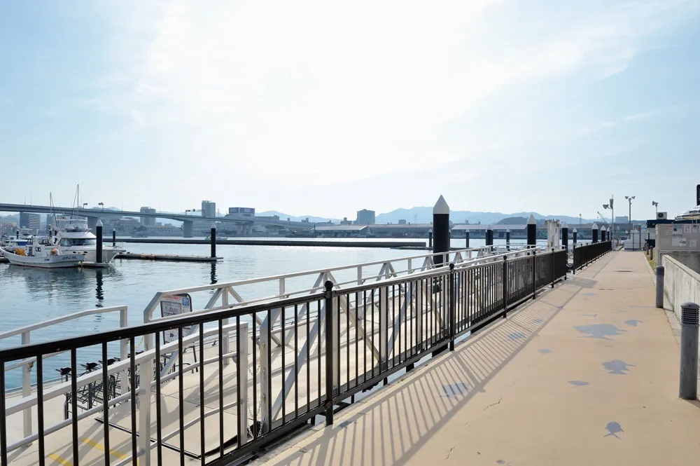 ボートパーク広島 遊歩道